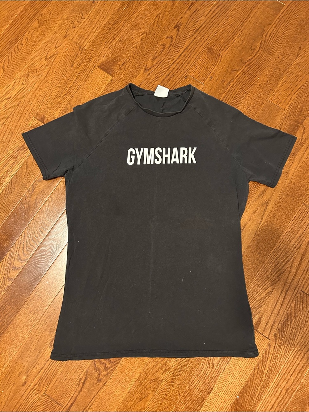 Gymshark Black Short-Sleeve Apollo Gym T-Shirt